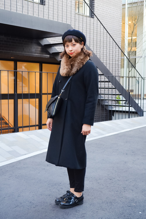 永田 りなさん - ケービーエフ(KBF)、ザラ(ZARA)｜原宿ストリートスナップ - 写真1