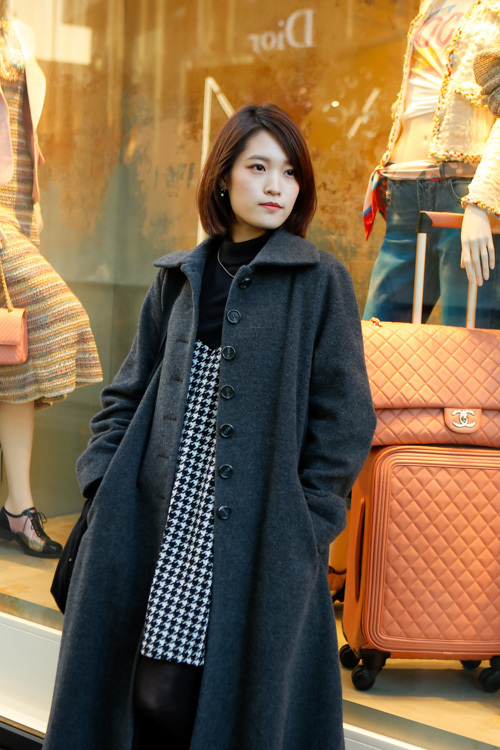 佐々木 結衣さん トータリテ La Totalite 古着 ユーズド Used 原宿ストリートスナップ ファッションプレス