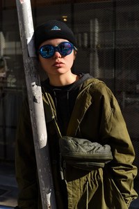 蜂谷 ジュリーさん - ヴィンテージ(vintage)、アメリカンアパレル(American Apparel)｜渋谷ストリートスナップ - 写真4