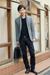 田村 洋平さん - ユニクロ(UNIQLO)、バーバリー(BURBERRY)｜原宿ストリートスナップ1