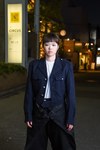 Takeuchiさん - コム デ ギャルソン(COMME des GARÇONS)、アンリアレイジ(ANREALAGE)｜原宿ストリートスナップ2