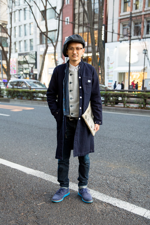 田村 智亮さん - ネイバーフッド(NEIGHBORHOOD)、コール ハーン(Cole Haan)｜原宿ストリートスナップ - 写真1