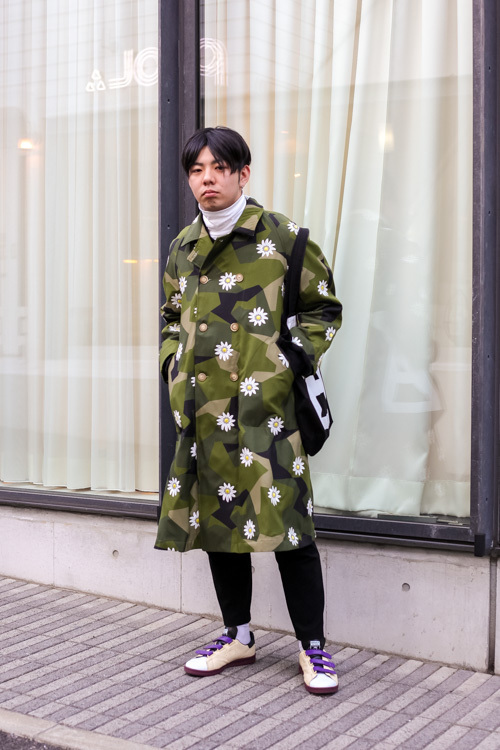 杉田 祐介さん - プラスチックトーキョー(PLASTICTOKYO)、アディダス バイ ラフ・シモンズ(adidas by Raf Simons)｜原宿ストリートスナップ - 写真1