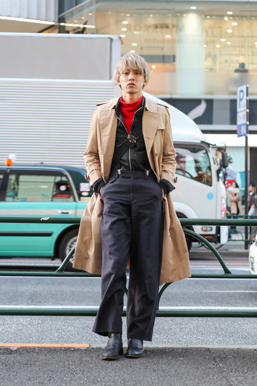 横尾 龍也さん - バーバリー(BURBERRY)、ディオール(DIOR)｜原宿ストリートスナップ - 写真1