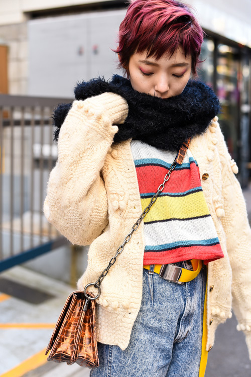 ゆかりさん - 古着(ユーズド)(USED)、ヴィヴィアン・ウエストウッド(Vivienne Westwood)｜原宿ストリートスナップ - 写真2