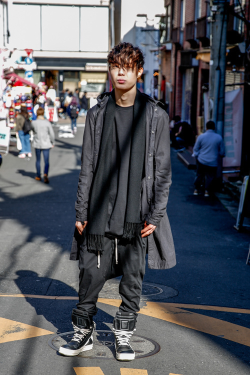 佐藤 孔一さん - リック・オウエンス(Rick Owens)、ワイスリー(Y-3