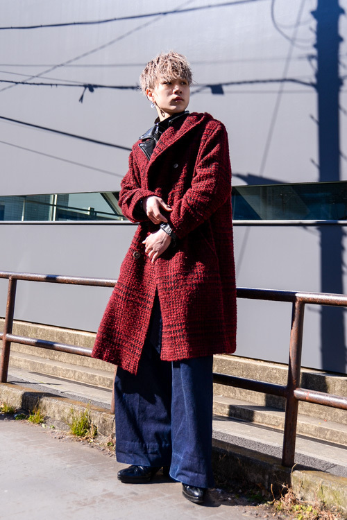 奥村 健司郎さん - 古着(ユーズド)(USED)、バナル シック ビザール(banal chic bizarre)｜原宿ストリートスナップ - 写真1