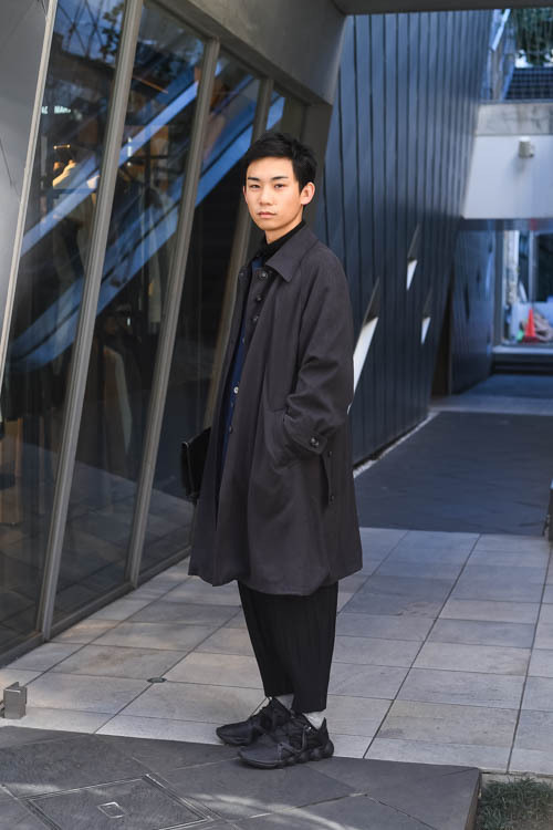片山 智之さん - 古着(ユーズド)(USED)、コム デ ギャルソン・オム(COMME des GARÇONS HOMME)｜原宿ストリートスナップ1