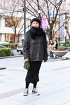 儘田 千里さん - ザラ(ZARA)、コンバース(CONVERSE)｜原宿ストリートスナップ1