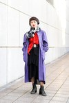 近藤 真里愛さん - 古着(ユーズド)(USED)、コム デ ギャルソン(COMME des GARÇONS)｜青山・表参道ストリートスナップ1