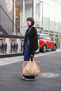 長沼 奈津美さん - ワイズ(Y's)、ザラ(ZARA)｜原宿ストリートスナップ - 写真1