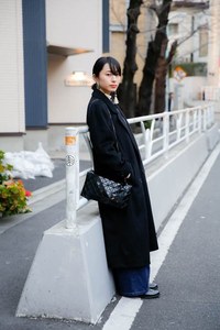 小黒 美穂さん - 古着(ユーズド)(USED)、エイチ＆エム(H&M)｜原宿ストリートスナップ - 写真1