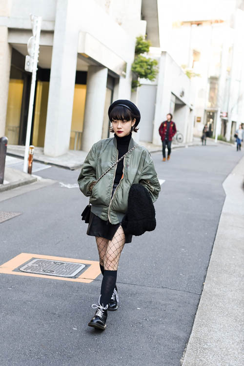 長谷川 紗弓さん - 古着(ユーズド)(USED)、ユニクロ(UNIQLO)｜青山・表参道ストリートスナップ6