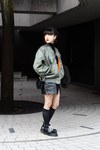 長谷川 紗弓さん - 古着(ユーズド)(USED)、ユニクロ(UNIQLO)｜青山・表参道ストリートスナップ1