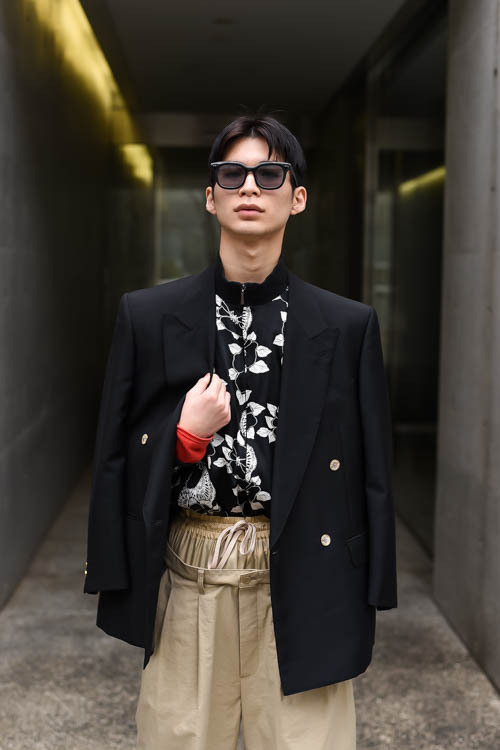 相澤さん - ランバン(LANVIN)、ジョン ローレンス サリバン(JOHN LAWRENCE SULLIVAN)｜青山・表参道ストリートスナップ - 写真5