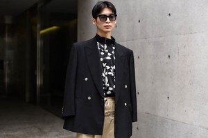 相澤さん - ランバン(LANVIN)、ジョン ローレンス サリバン(JOHN LAWRENCE SULLIVAN)｜青山・表参道ストリートスナップ - 写真2