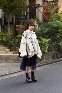 後藤 蕗さん - 古着(ユーズド)(USED)、マルニ(MARNI)｜原宿ストリートスナップ - 写真1