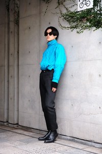 川上 拓真さん - ヴィンテージ(vintage)、バレンシアガ(BALENCIAGA)｜青山・表参道ストリートスナップ - 写真1