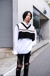 アキラさん - ラフ シモンズ(RAF SIMONS)、ユニクロ(UNIQLO)｜原宿ストリートスナップ2