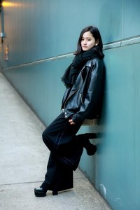 溝口  郁海さん - ダミー(DAMMY)、エモダ(EMODA)｜原宿ストリートスナップ - 写真1