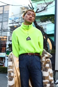 神田 春輝さん - ヴィンテージ(vintage)、アディダス(adidas)｜原宿ストリートスナップ - 写真2