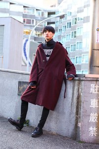 井上 樹さん - 古着(ユーズド)(USED)、ヴァレンティノ(VALENTINO)｜原宿ストリートスナップ - 写真1