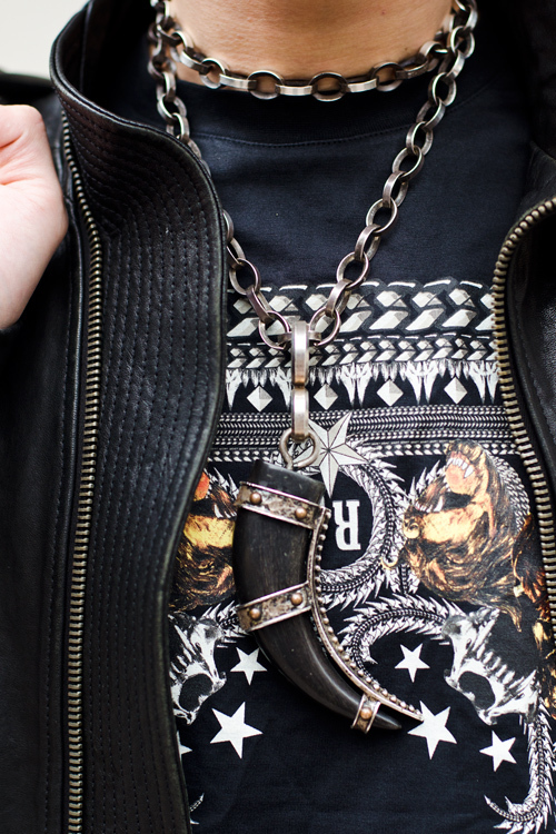 ニシ ヤストモさん - リック・オウエンス(Rick Owens)、ディオール オム(DIOR HOMME)｜渋谷ストリートスナップ - 写真4