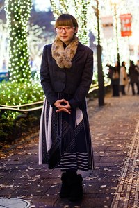 小宮 千佳さん - 古着(ユーズド)(USED)｜原宿ストリートスナップ - 写真1