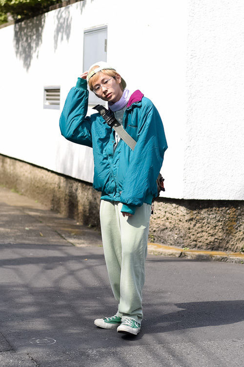 むゆあさん - 古着(ユーズド)(USED)、コンバース(CONVERSE)｜青山・表参道ストリートスナップ1