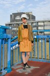 今福 幸奈さん - アンダーカバー(UNDERCOVER)、プリーツ プリーズ イッセイ ミヤケ(PLEATS PLEASE ISSEY MIYAKE)｜原宿ストリートスナップ1