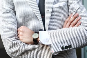 名倉 主さん - トム ブラウン(THOM BROWNE)、タイメックス(TIMEX)｜原宿ストリートスナップ - 写真3