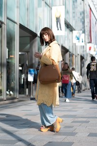 久米 野乃花さん - リリー ブラウン(LILY BROWN)、ページボーイ(PAGEBOY)｜青山・表参道ストリートスナップ - 写真1