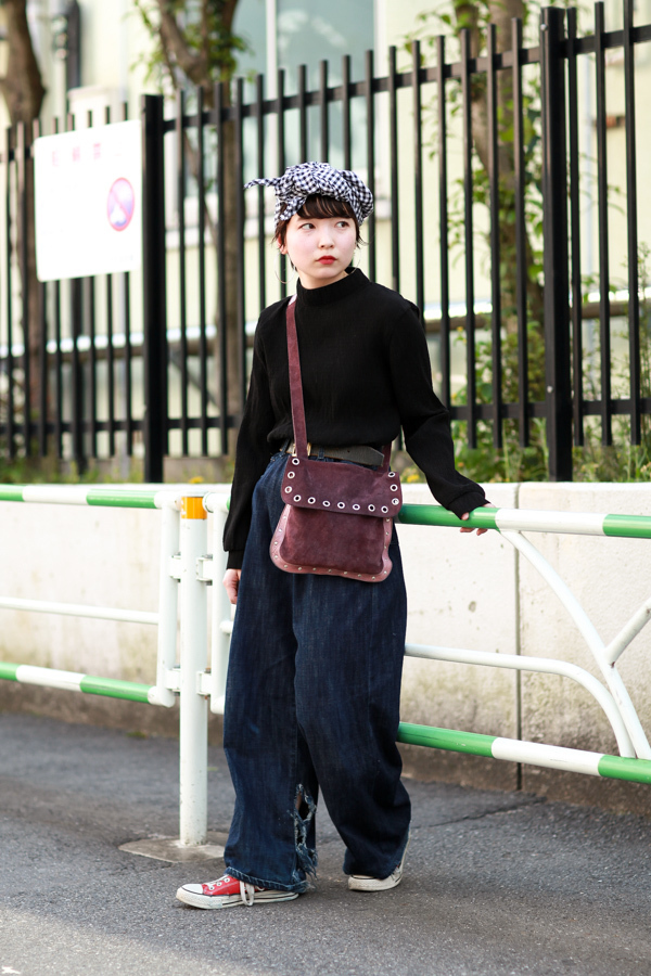 掘上 あかねさん - ヴィンテージ(vintage)、コンバース(CONVERSE)｜原宿ストリートスナップ1