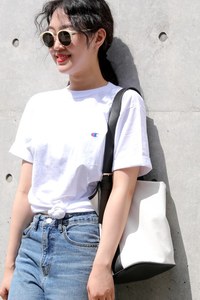 チョイ ヨハンさん - チャンピオン(Champion)、ヴィンテージ(vintage)｜青山・表参道ストリートスナップ - 写真2