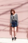 メルさん - 無印良品(MUJI)、アメリカンアパレル(American Apparel)｜原宿ストリートスナップ1