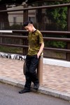 奥川 勝広さん - 古着(ユーズド)(USED)、コム デ ギャルソン・オム プリュス(COMME des GARÇONS HOMME PLUS)｜原宿ストリートスナップ2