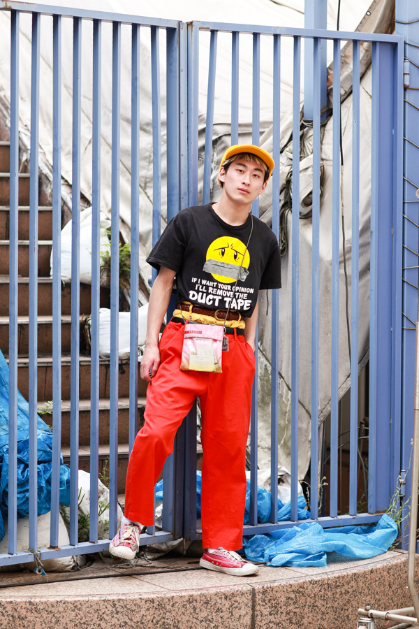 神田 春輝さん 古着 ユーズド Used プラダ Prada 原宿ストリートスナップ ファッションプレス 神田 春輝さん 古着 ユーズド Used プラダ Prada 原宿ストリートスナップ ファッションプレス