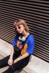 宍倉 伽奈さん - ベルシュカ(Bershka)、古着(ユーズド)(USED)｜青山・表参道ストリートスナップ5