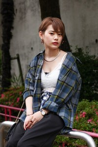 桑原 沙耶さん - 古着(ユーズド)(USED)、アダム エ ロペ(ADAM ET ROPÉ)｜原宿ストリートスナップ - 写真1