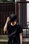 西山 真楠さん - オム プリッセ イッセイ ミヤケ(HOMME PLISSÉ ISSEY MIYAKE)、コム デ ギャルソン・オム プリュス(COMME des GARÇONS HOMME PLUS)｜原宿ストリートスナップ6