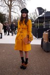 ヴァレンティーナさん - バーバリープローサム(Burberry Prorsum)｜ロンドンストリートスナップ1