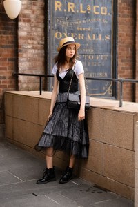 エンジェルさん - ザラ(ZARA)、ジーユー(GU)｜原宿ストリートスナップ - 写真1