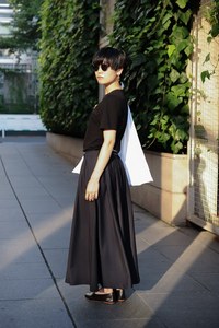 弥希さん - エムエム6 メゾン マルジェラ(MM6 Maison Margiela)、グラミチ(GRAMICCI)｜原宿ストリートスナップ - 写真1