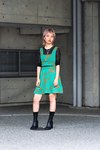一紗さん - 古着(ユーズド)(USED)、ケイスリーアンドコー(k3&co.)｜原宿ストリートスナップ1