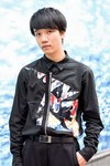 中原 一馬さん - オールモストブラック(ALMOSTBLACK)、メゾン マルタン マルジェラ(Maison Martin Margiela)｜原宿ストリートスナップ4
