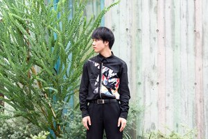 中原 一馬さん - オールモストブラック(ALMOSTBLACK)、メゾン マルタン マルジェラ(Maison Martin Margiela)｜原宿ストリートスナップ - 写真2