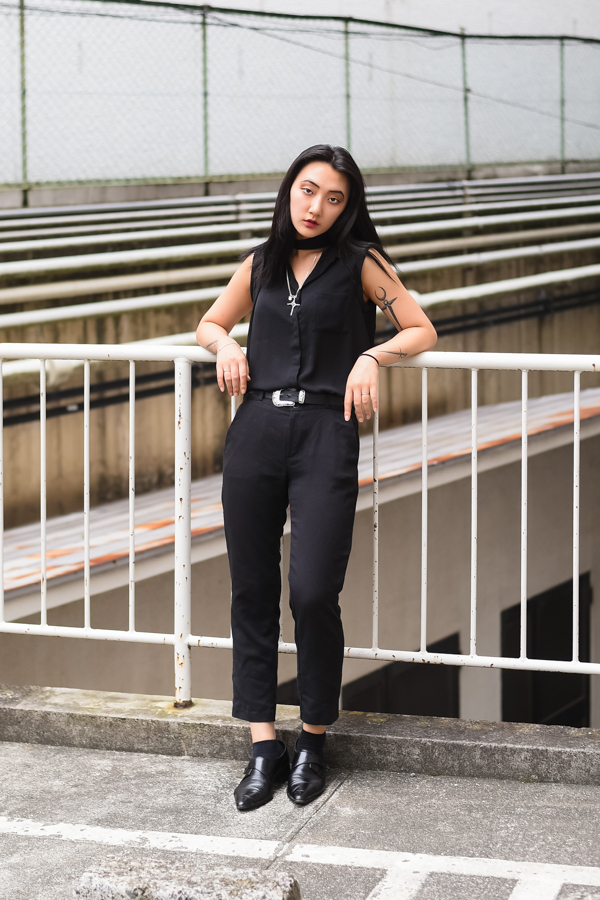 リ ウン ソさん - ザラ(ZARA)、クロムハーツ(CHROME HEARTS)｜原宿ストリートスナップ2