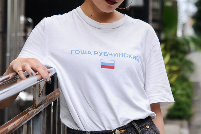 青島 諒さん - ゴーシャ ラブチンスキー(Gosha Rubchinskiy)、エイチ＆エム(H&M)｜原宿ストリートスナップ - 写真2