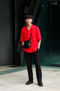 樫尾 篤紀さん - ロエベ(LOEWE)、プーマ(PUMA)｜原宿ストリートスナップ - 写真1