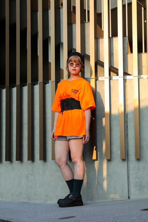 山口 未来さん - ヴィンテージ(vintage)、ユニフ(UNIF)｜原宿ストリートスナップ1